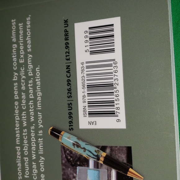 Pen Turner's Workbook making pens from simple to stunning Paper Back Book - Picture 3 of 4